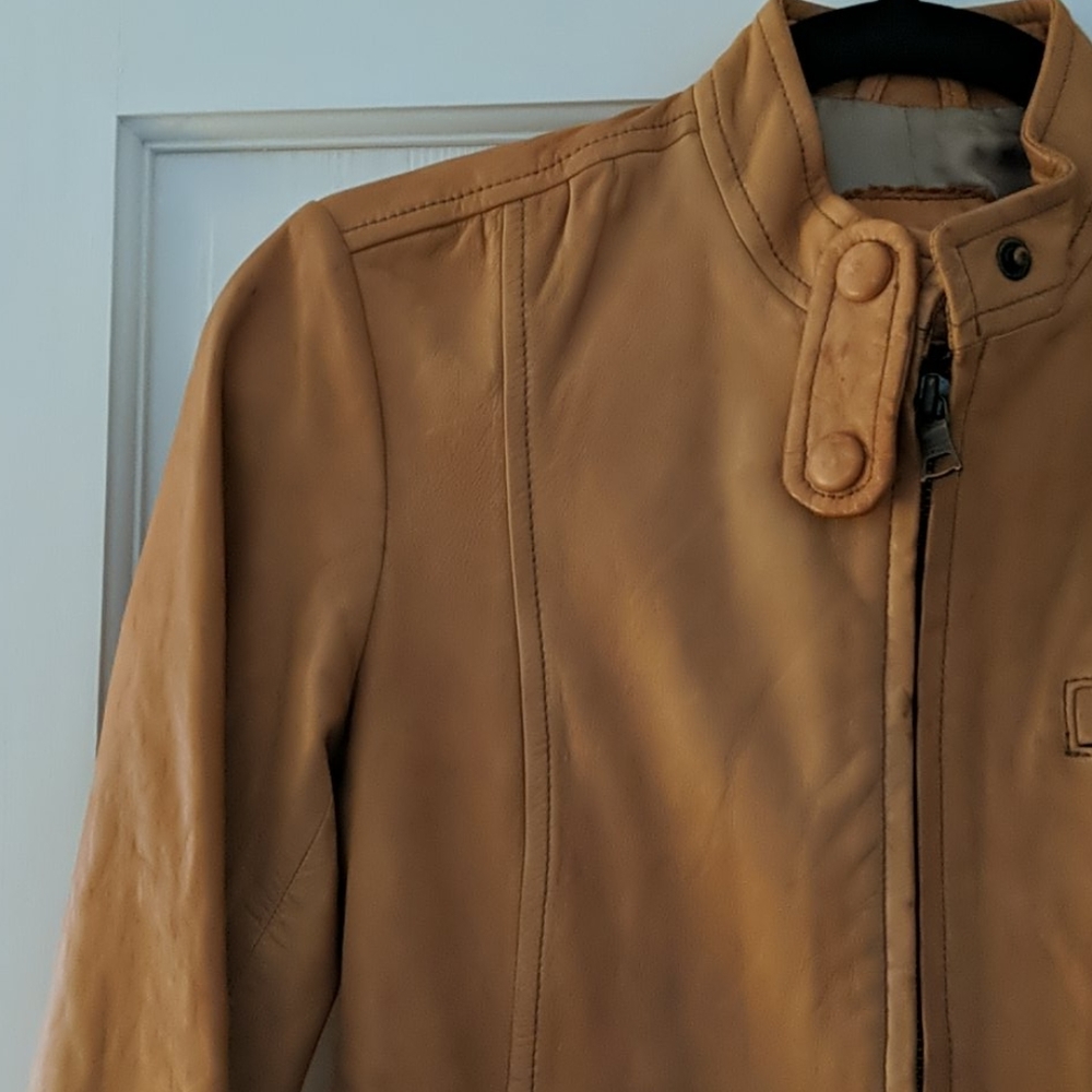 Banana Republic BR leather jacket